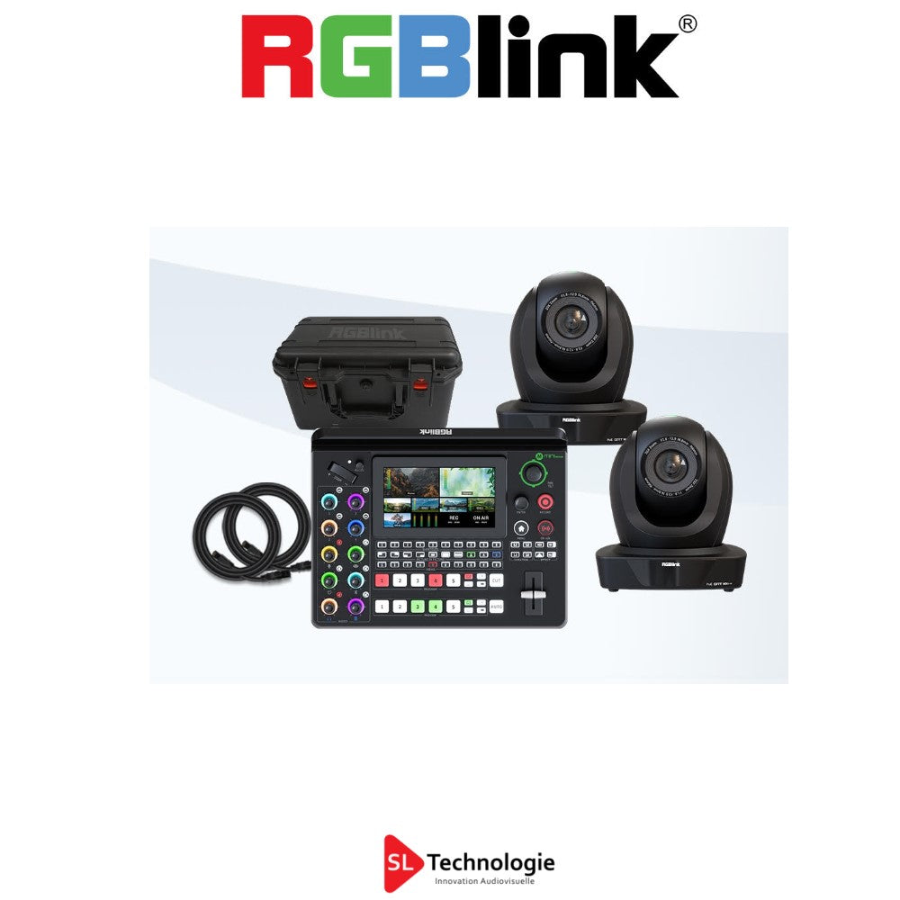 Mini Edge bundle kit included : 1*mini-edge, 2* PTZ(RGB20X-POE-TLY)