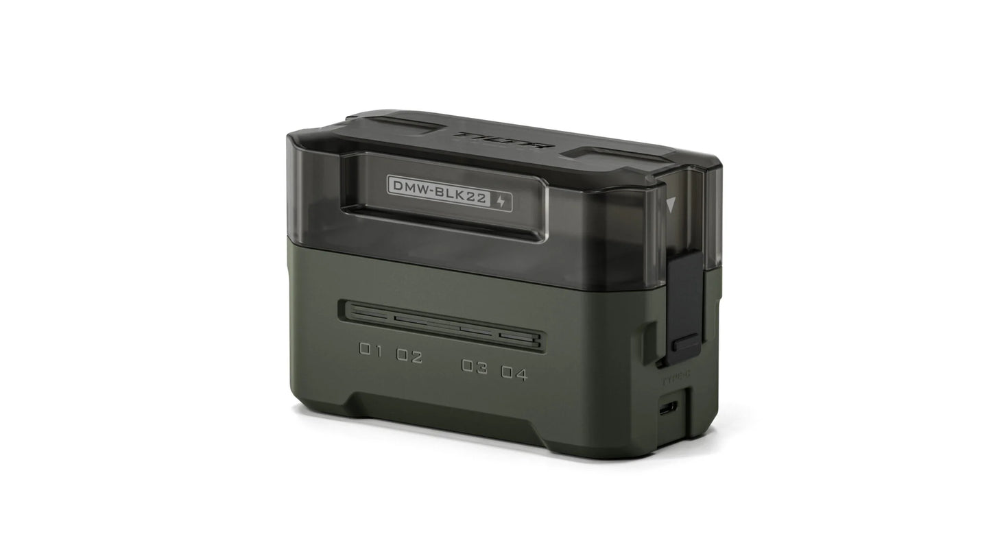 Batterie/chargeur : Type Panasonic DMW-BLK22