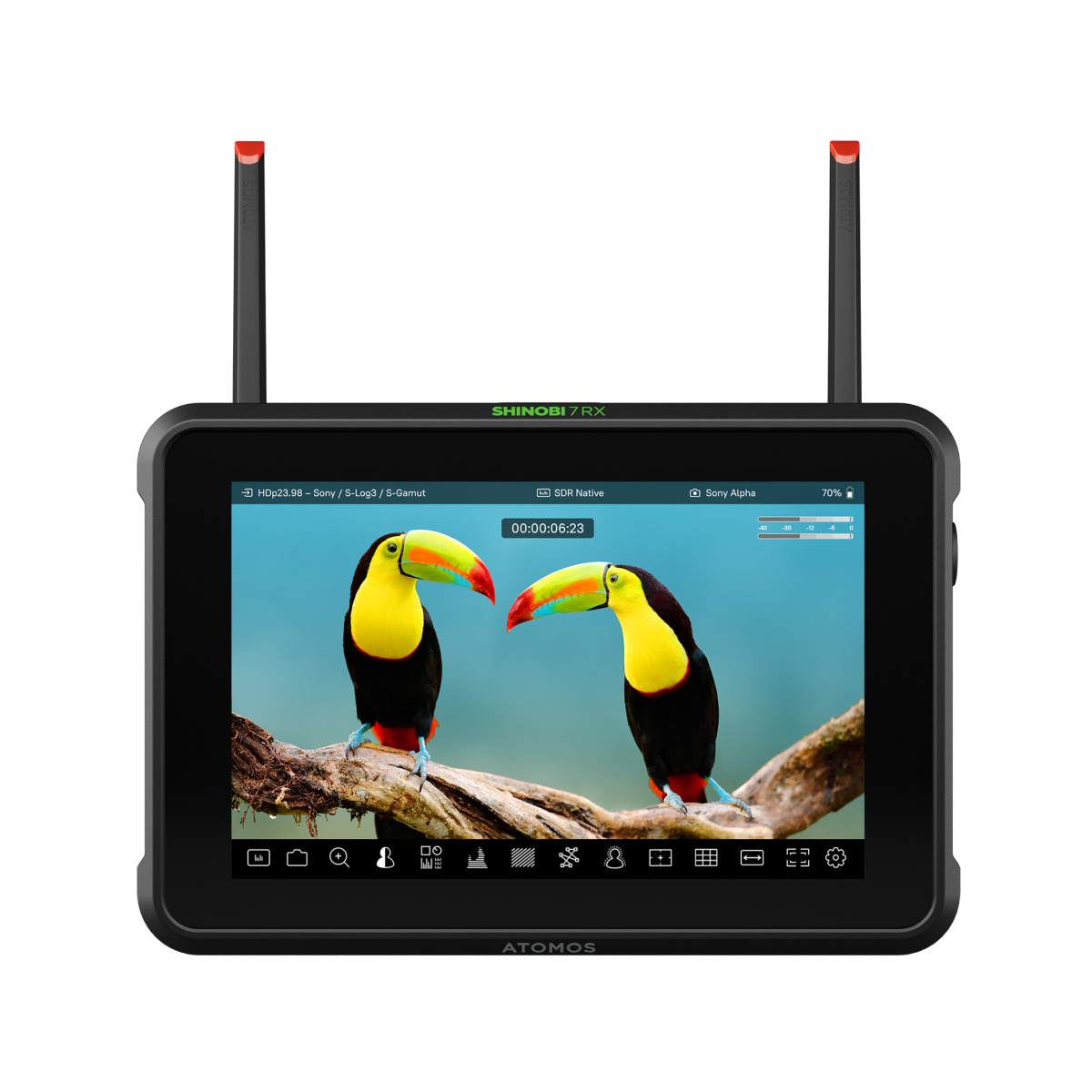 Moniteur Atomos SHINOBI 7 RX