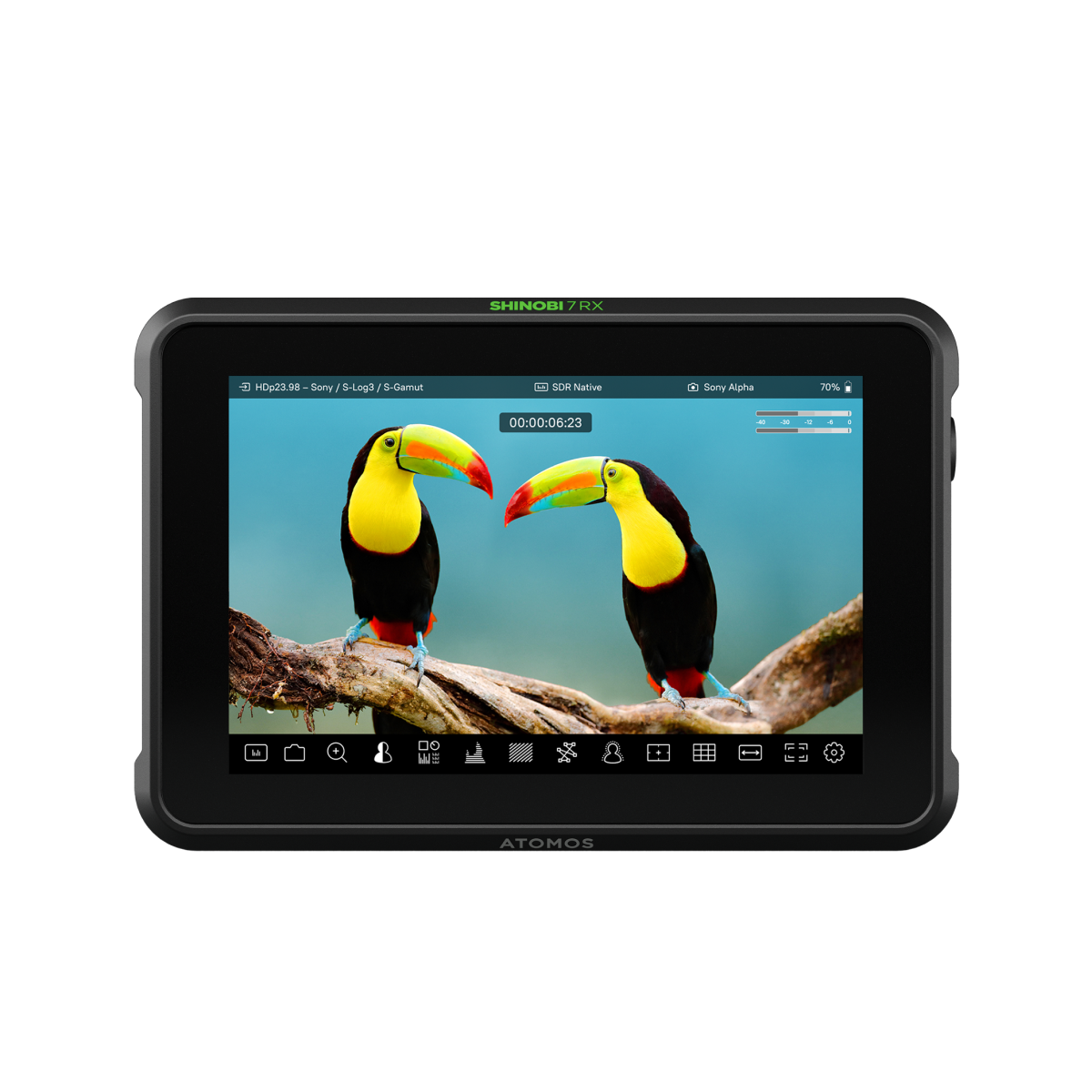 Moniteur Atomos SHINOBI 7 RX