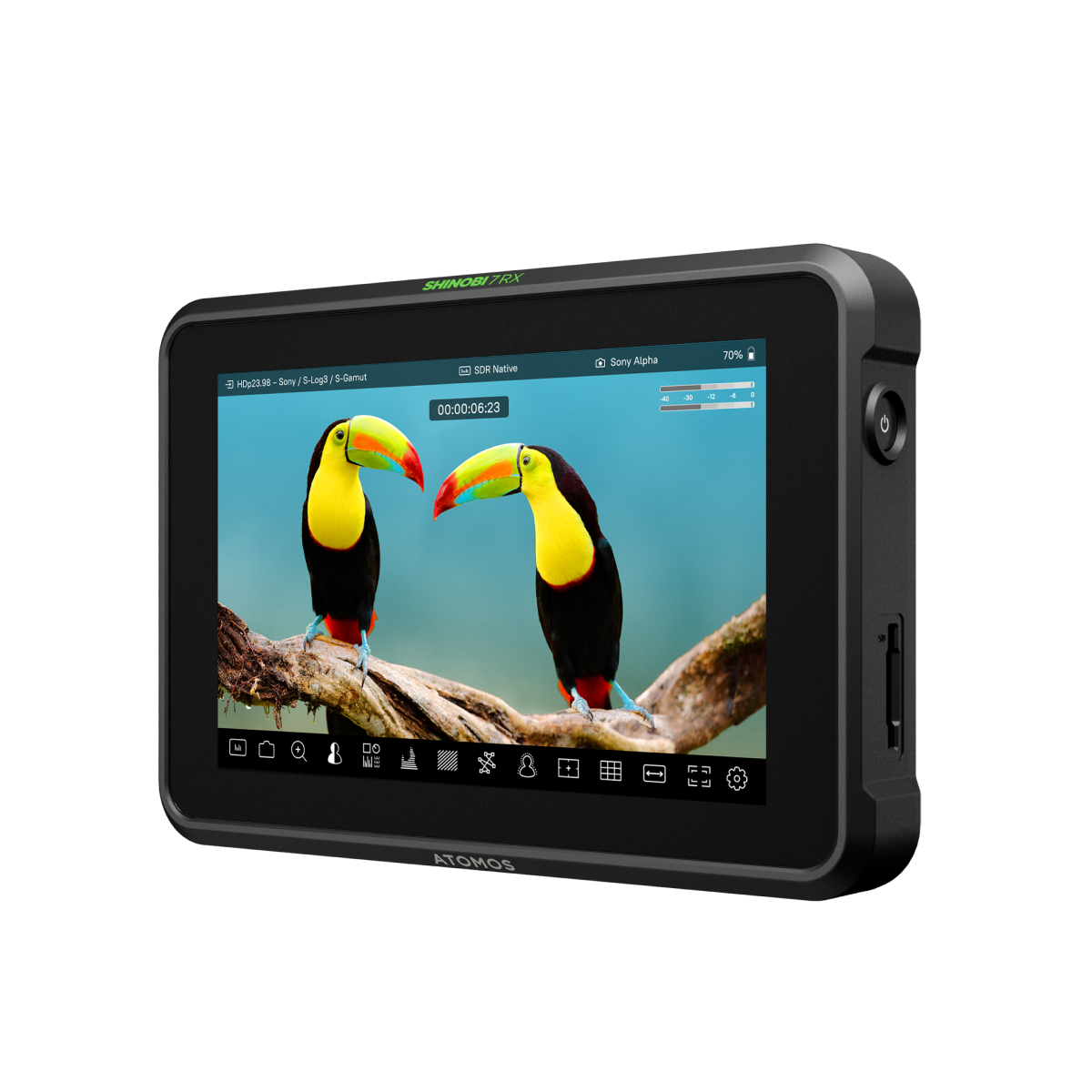 Moniteur Atomos SHINOBI 7 RX