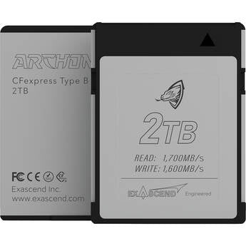 Carte CF  Express type B - 2TB - serie Essential - Exascend