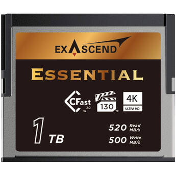 Carte Cfast 2.0 - 1TB - Exascend