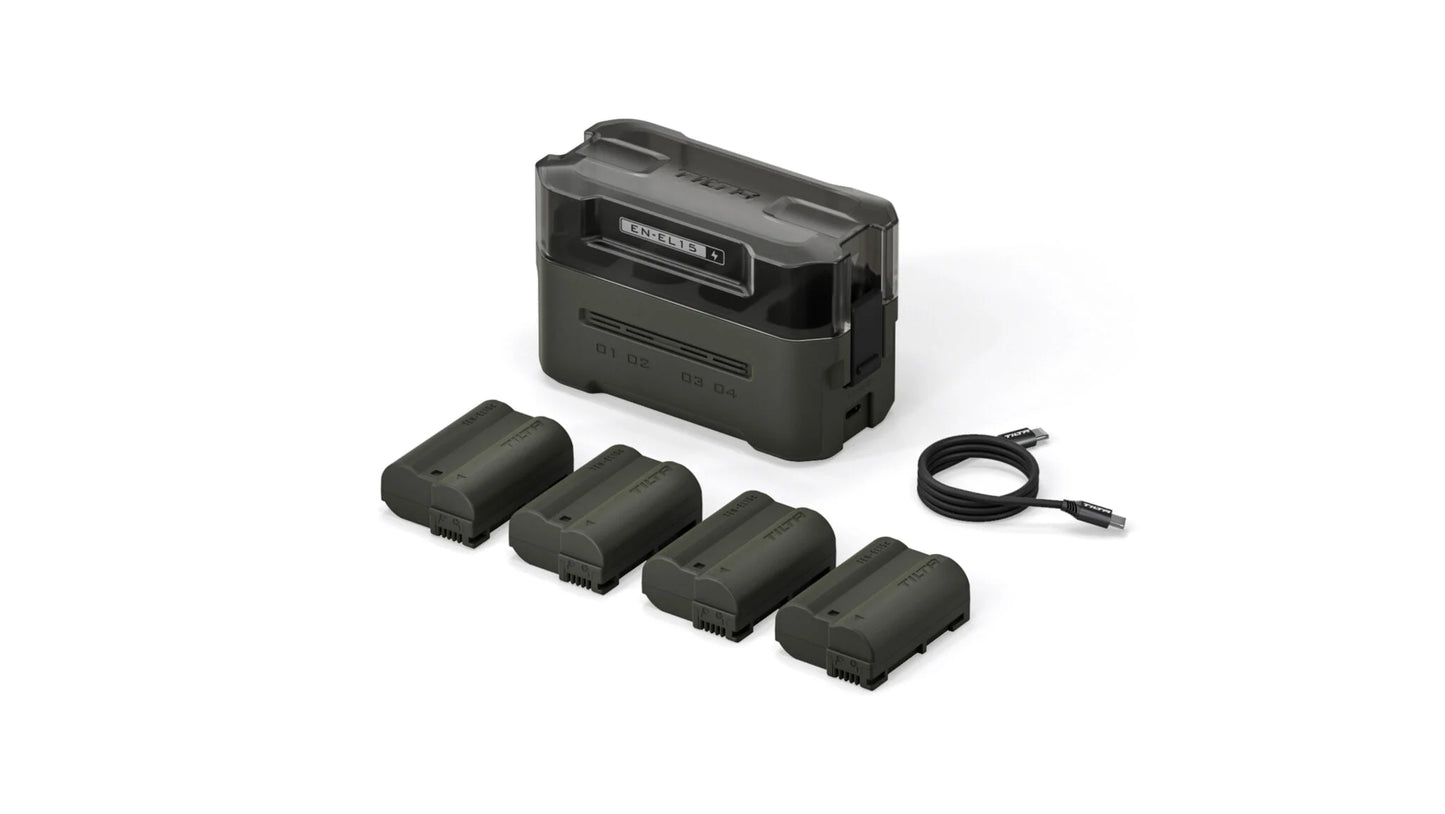 Batterie/chargeur : Type Nikon EN-EL15C