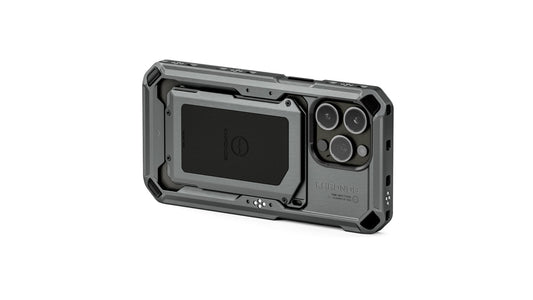 Khronos iPhone 15 Pro Max Case - Space Gray