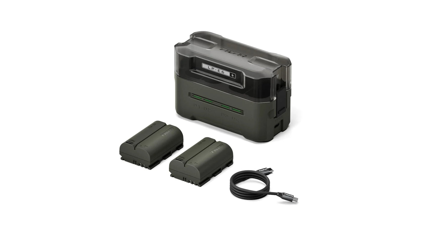 Batterie/chargeur : Type Canon LP-E6