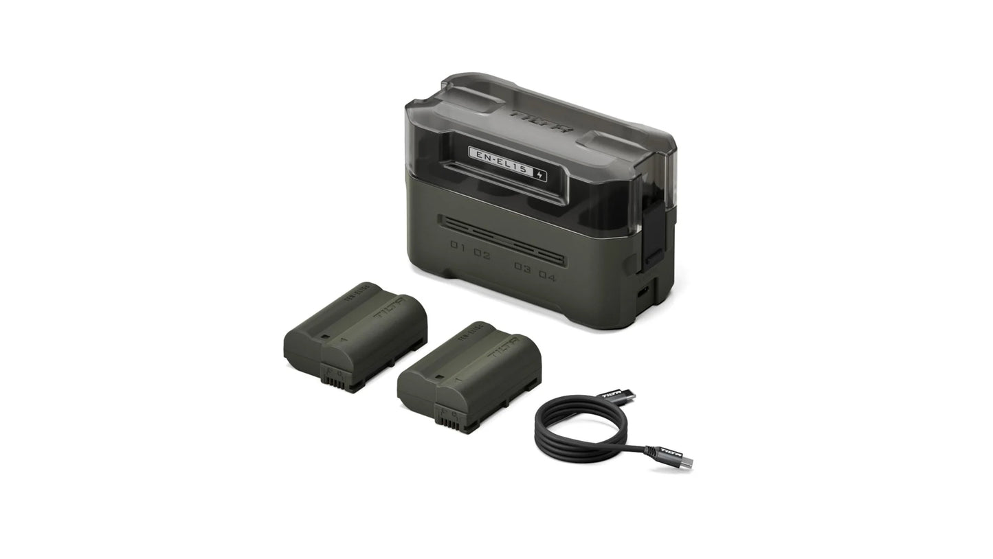 Batterie/chargeur : Type Nikon EN-EL15C