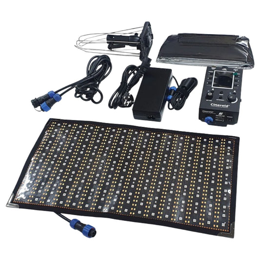 SATURN 120 - Panneau Led flexible RGBWW 120W 46x24cm (sans sac) DEMO